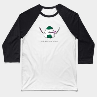 cute onigiri cosplay zoro Baseball T-Shirt